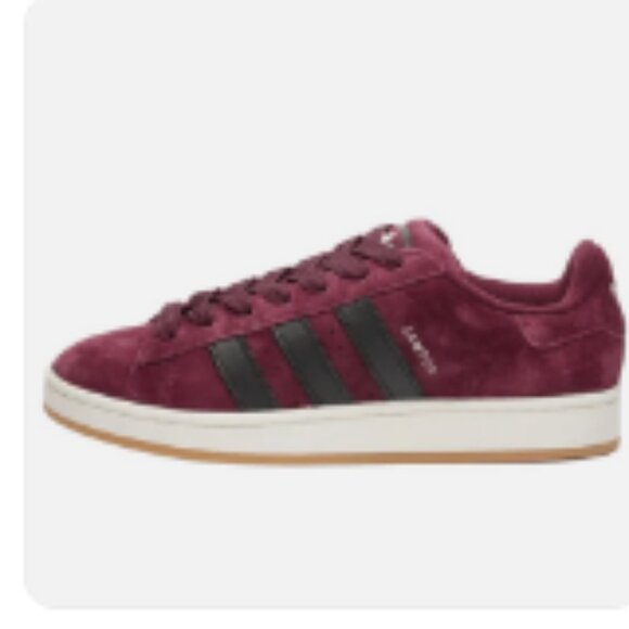 Adidas Campus 00s Low Suede Sneakers – Men’s 8.5 / Women’s 10 – Maroon/Black - Picture 3 of 6